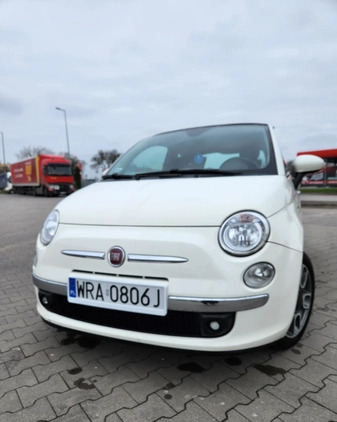 Fiat 500 cena 26900 przebieg: 153000, rok produkcji 2008 z Radom małe 37